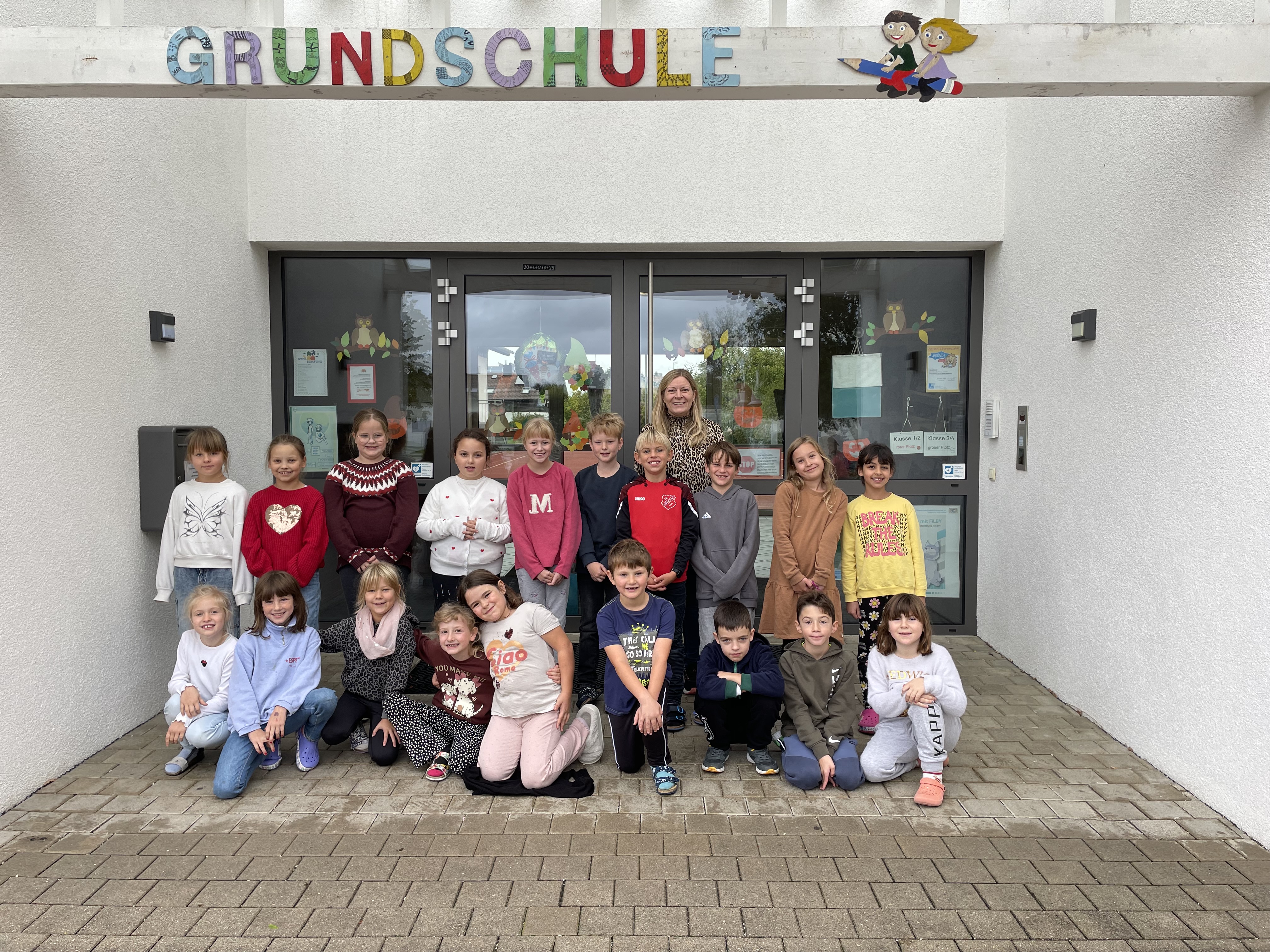 Klassenfoto der Klasse 3b